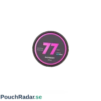 77 Nicotine Pouches Raspberry Ice