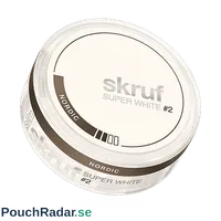 skruf SUPERWHITE no 56 Nordic Liquorice