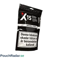 X-15 Naturell Stark Portion Snussats