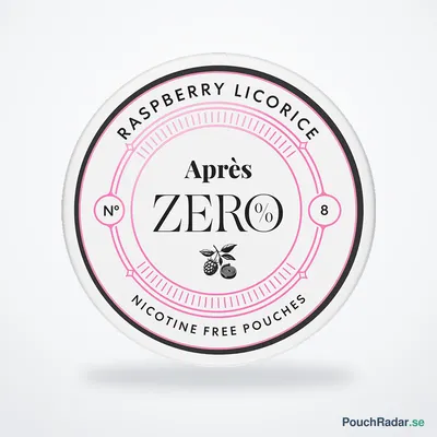 Après ZERO No.8 Raspberry Licorice Nikotinfri