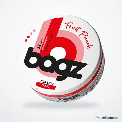 BAGZ Fruit Punch 8mg/g