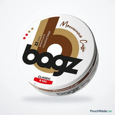 BAGZ Moccaccino Caffe 8mg/g