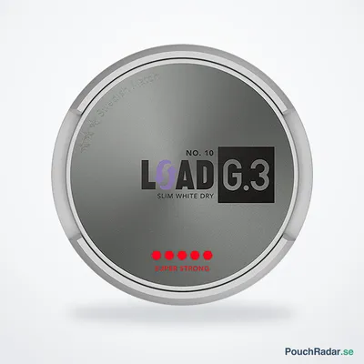 G3 LOAD Super Strong Slim White Dry