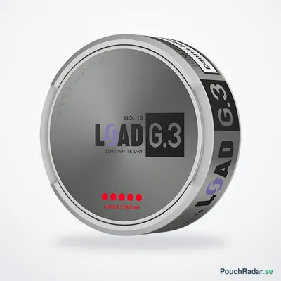 G.3 No.10 LOAD Slim White Dry Super Strong