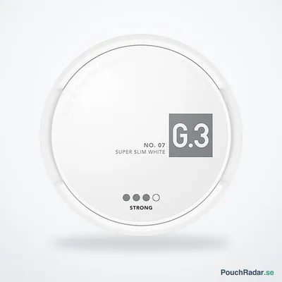 G.3 Super Slim White Strong