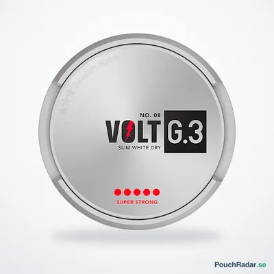 G3 Volt Super Strong Slim White Dry