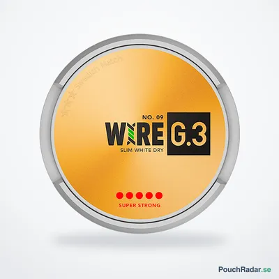 G3 WIRE Super Strong Slim White Dry