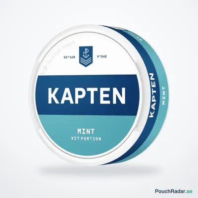 Kapten Mint Vit Portion