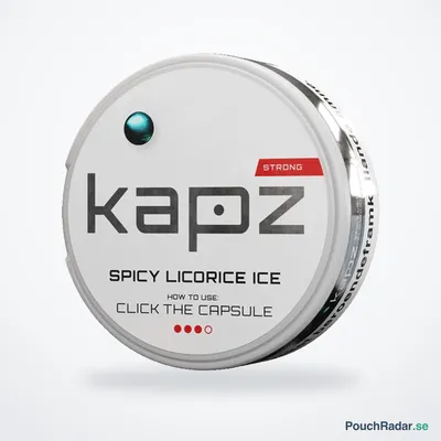 Kapz Spicy Licorice Ice Strong Mini