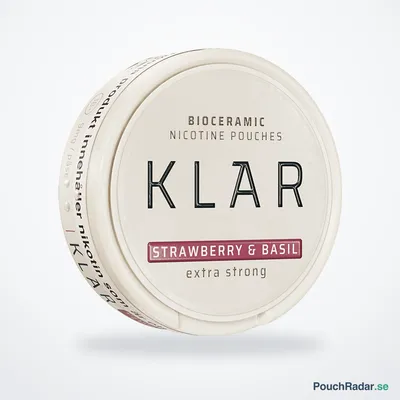 KLAR Strawberry & Basil Extra Strong Mini