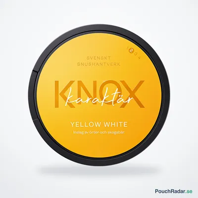 Knox Karaktär Yellow White Portion