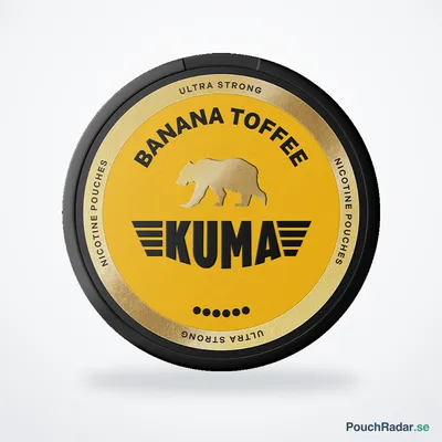 Kuma Banana Toffee Ultra Strong