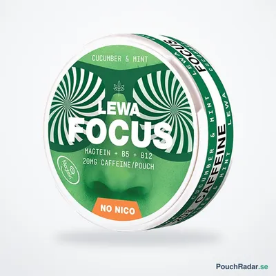 LEWA Focus Cucumber & Mint Koffein