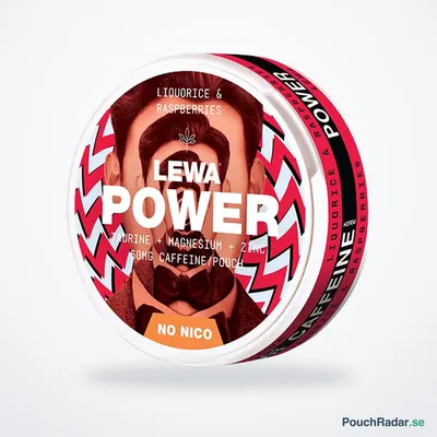 LEWA Power Liquorice & Raspberries Koffein