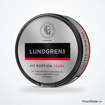 Lundgrens Klassisk Vit Portion Stark