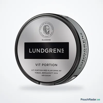 Lundgrens Klassisk Vit Portion