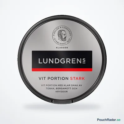 Lundgrens Vit Portion Stark