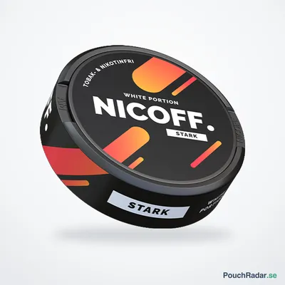 NICOFF Stark Nikotinfritt Portion