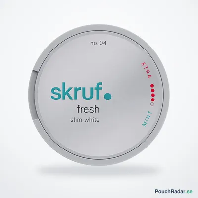 Skruf No. 04 Fresh Stark Slim White Portion