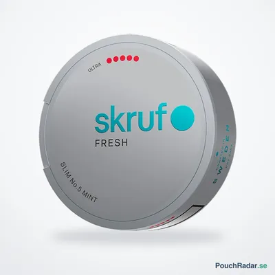 Skruf no 05 Slim Fresh Ultra Stark White Portion