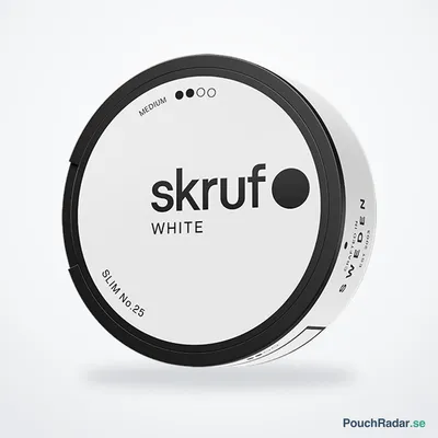 Skruf No. 25 Original Slim White Portion