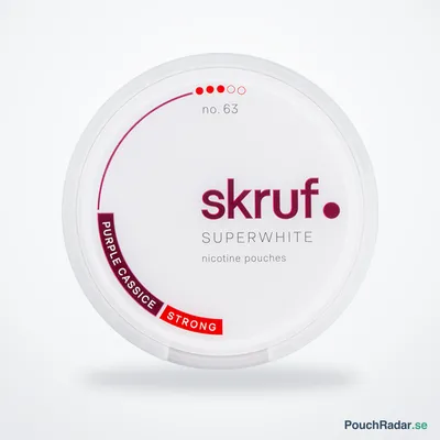 Skruf Super White No. 63 Purple Cassice