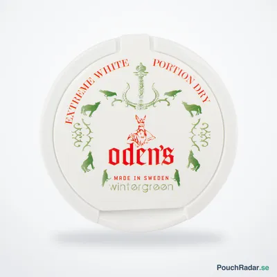 Odens Extreme Wintergreen White Dry