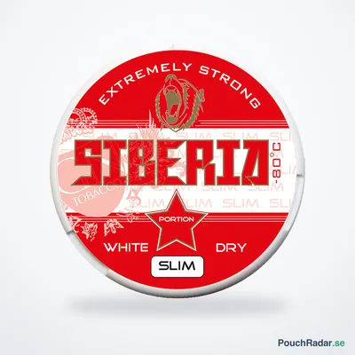 Siberia -80°C Extremely Strong White Dry Slim Portion
