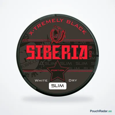 Siberia Black Slim White Dry