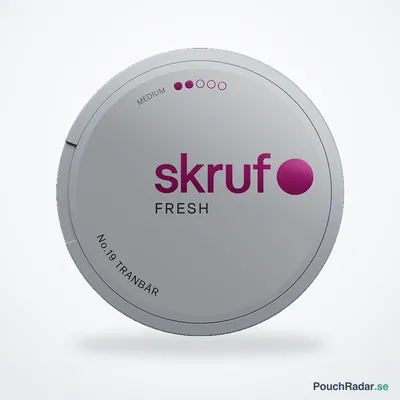 Skruf Fresh No.19 White Tranbär Medium