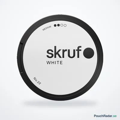 Skruf No.22 White Medium