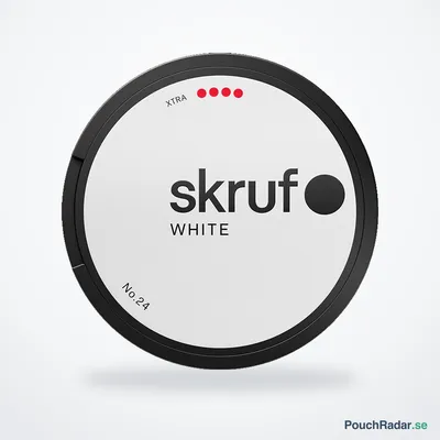 Skruf No.24 White Xtra