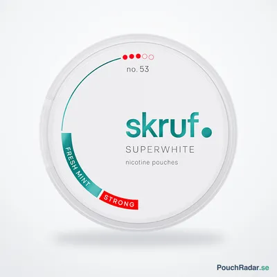 Skruf Super White No. 53 Fresh Mint