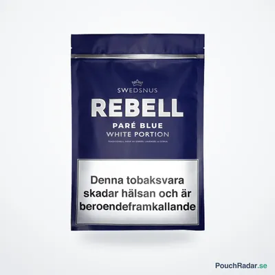 Swedsnus Rebell Paré Blue Portion 300