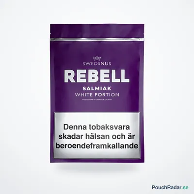 Swedsnus Rebell Salmiak Portion 300