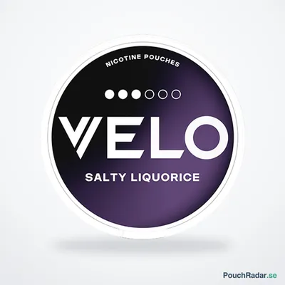 Velo Salty Liquorice