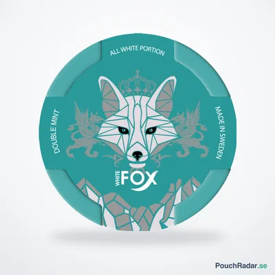 White Fox Double Mint Slim Extra Strong