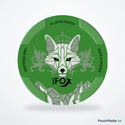 White Fox Peppered Mint Slim Extra Strong