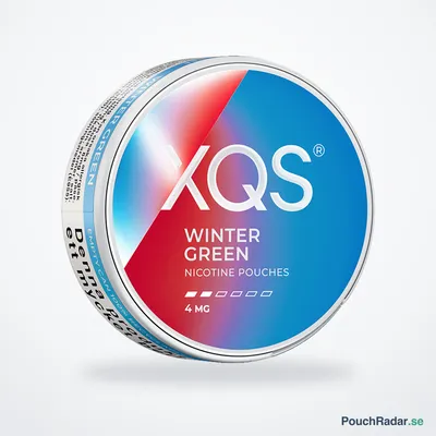 XQS Wintergreen Regular 4mg