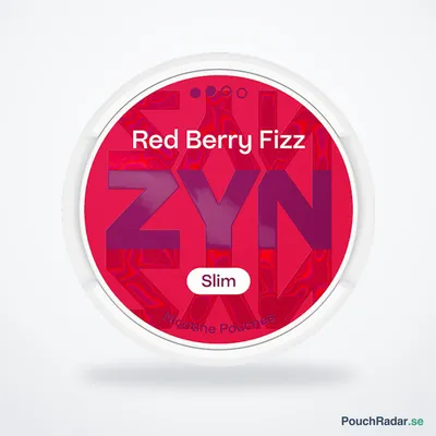 ZYN Red Berry Fizz Slim Normal 6mg