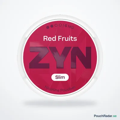 ZYN Red Fruits Slim Normal 6mg