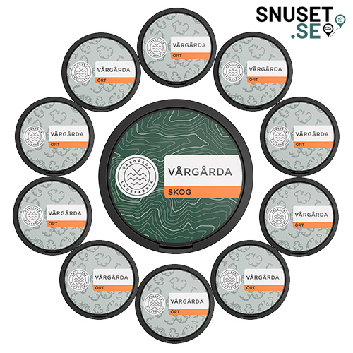 10 Vårgårda Bär + 1 Skog Mixpack