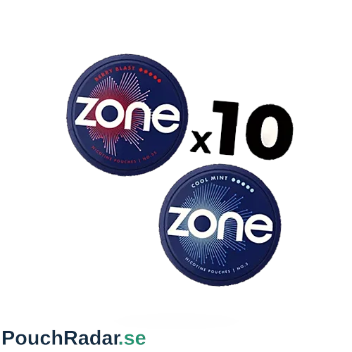 10p Berry Blast + 1p Cool Mint