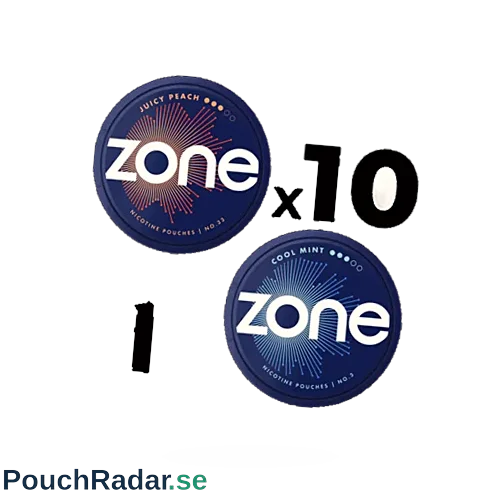 10p Juicy Peach + 1p Cool Mint