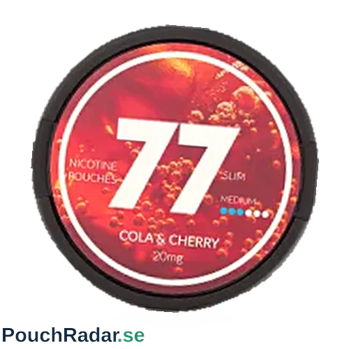 77 Nicotine Pouches Cola & Cherry