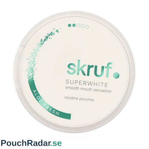 skruf SUPERWHITE Aloe Fresh