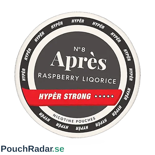No.8 Après Raspberry Liqorice Hypèr Strong