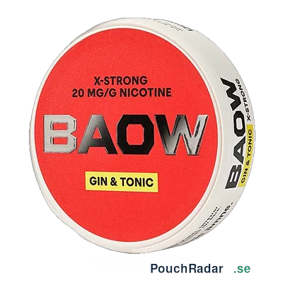 BAOW Gin & ; Tonic Extra Strong