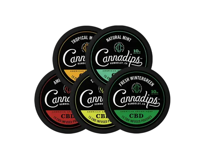 Cannadips Slim American Flavor X5 CBD