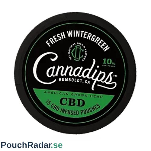 Cannadips Slim Fresh Wintergreen CBD